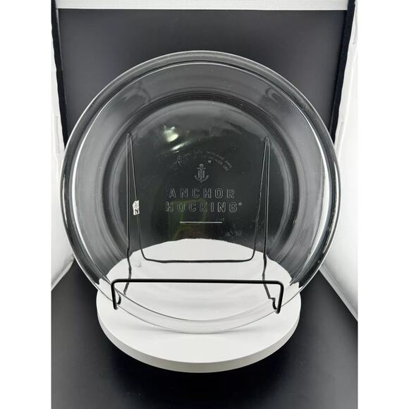 Anchor Hocking 9" 1qt Clear Glass Pie Plate - Picture 1 of 5
